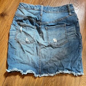 Denim skirt